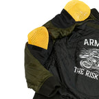 SA1NT Armoured Bomber Jacket - Olive