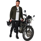 SA1NT Armoured Bomber Jacket - Olive