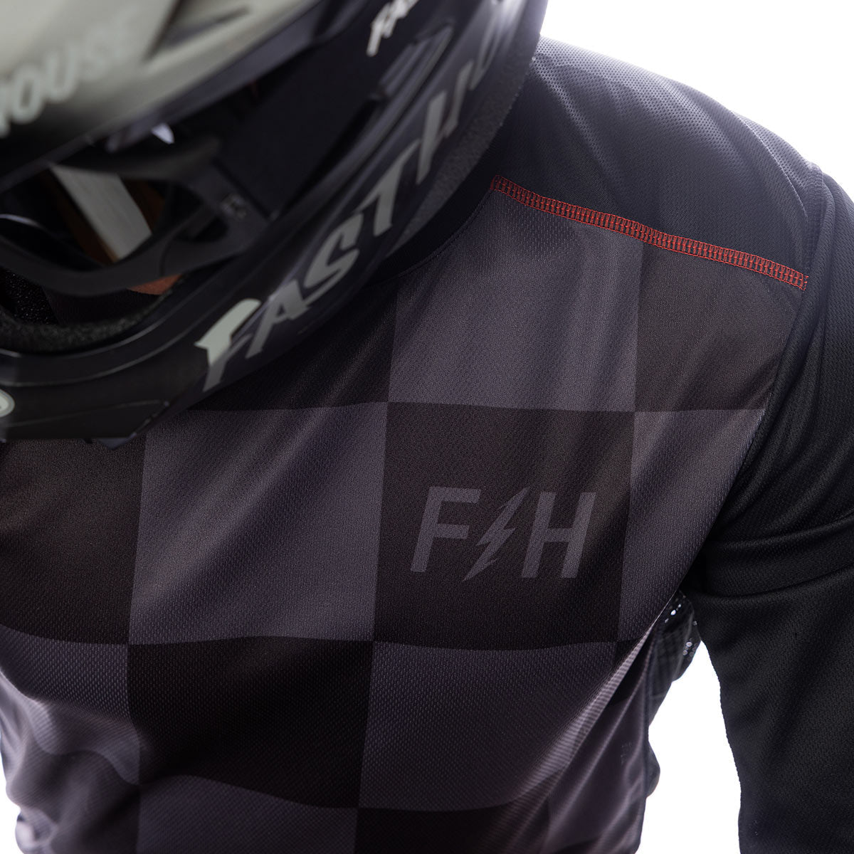 Sanguaro Gibson Jersey - Black/Charcoal | FASTHOUSE — vista 3