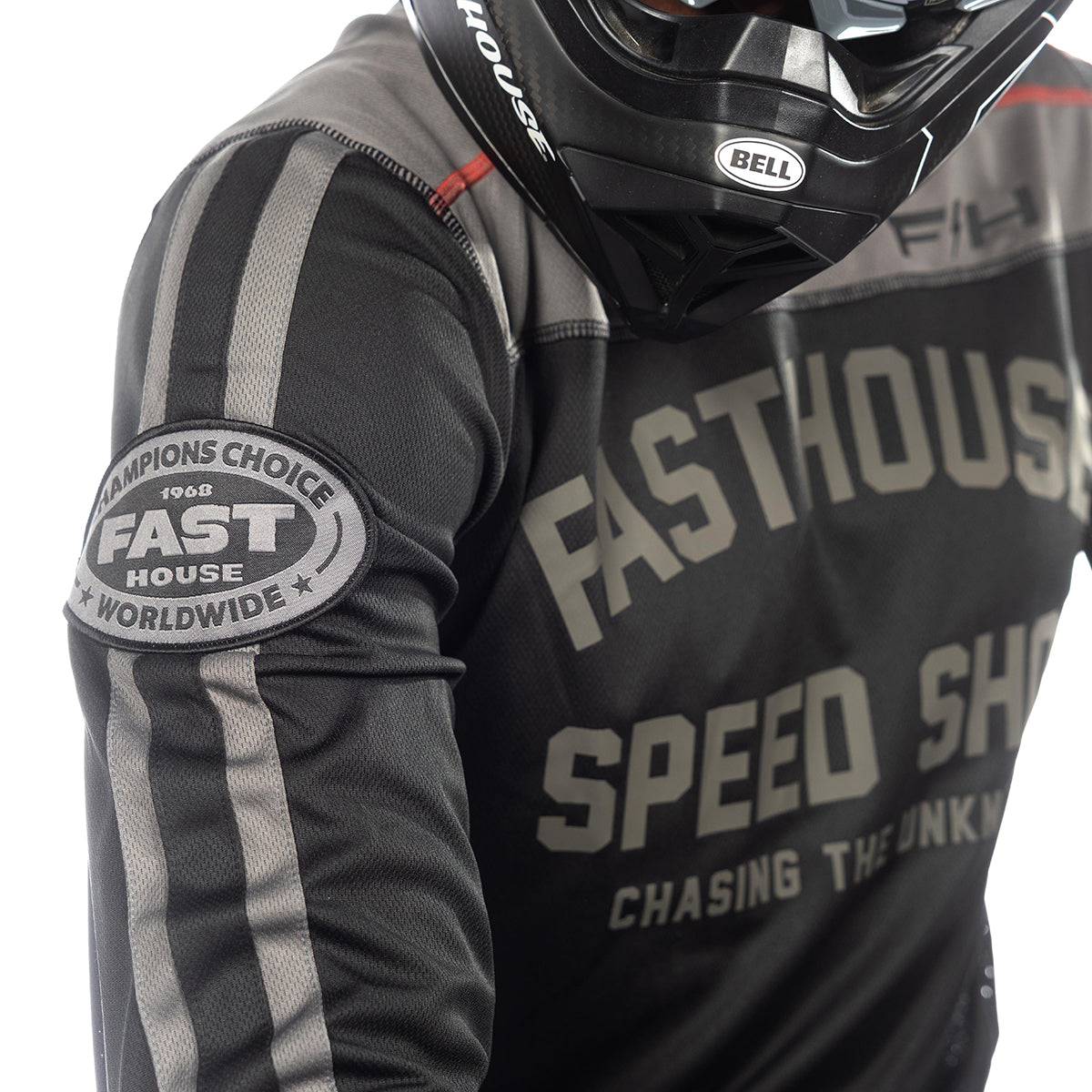 Fasthouse Sanguaro Petrol LS Jersey – Black