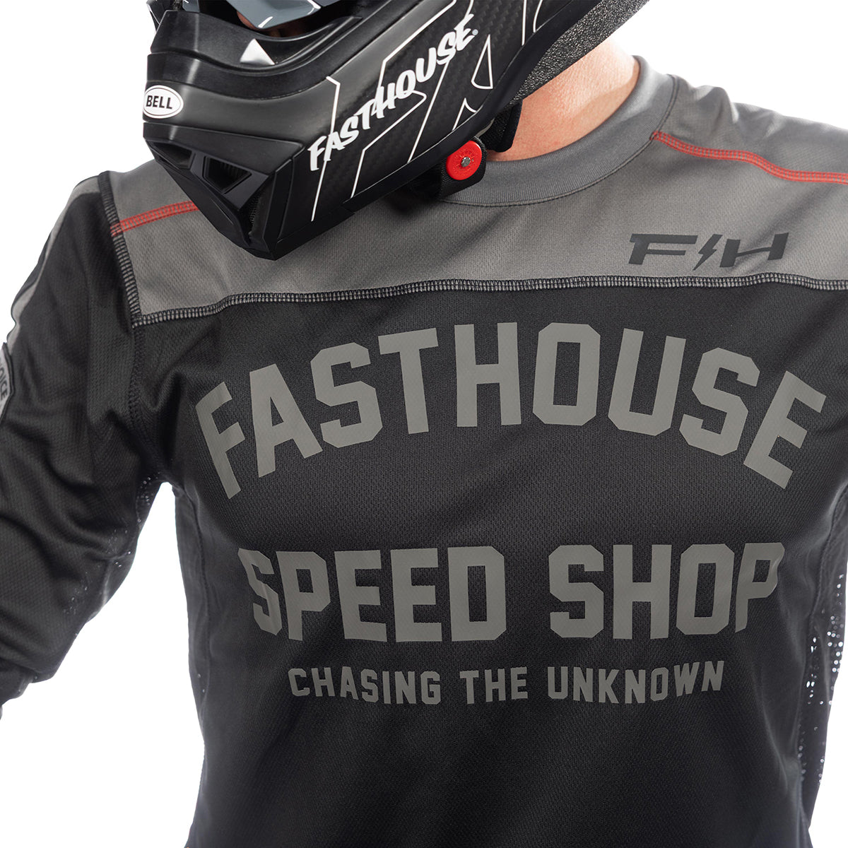 Fasthouse Sanguaro Petrol LS Jersey – Black