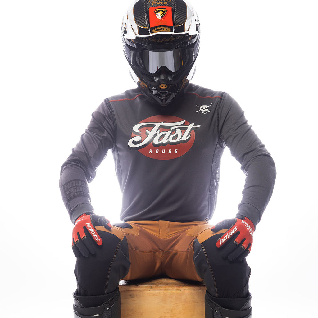Sanguaro Tasker Jersey - Charcoal | FASTHOUSE