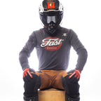 Sanguaro Tasker Jersey - Charcoal | FASTHOUSE