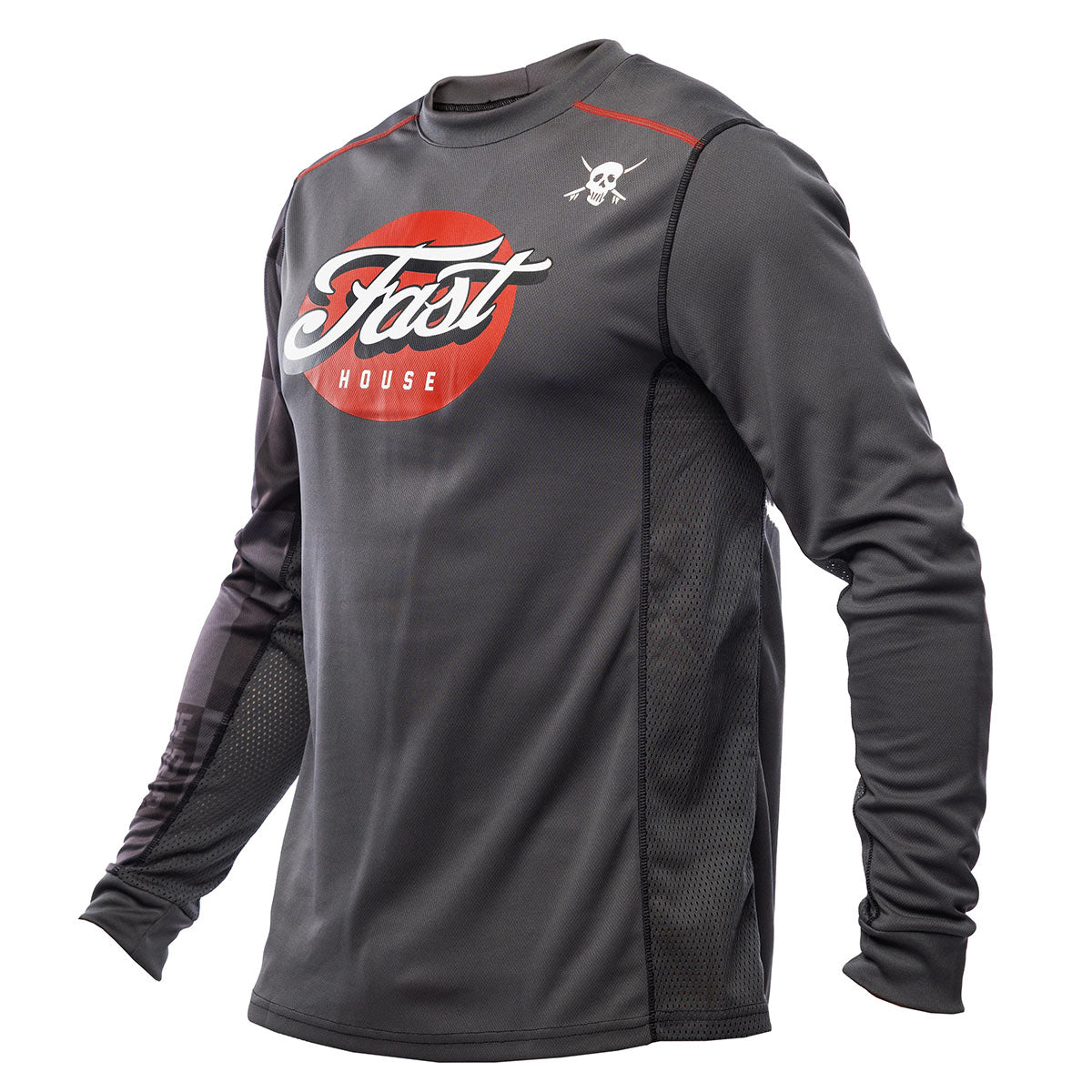Sanguaro Tasker Jersey - Charcoal | FASTHOUSE — vista 1