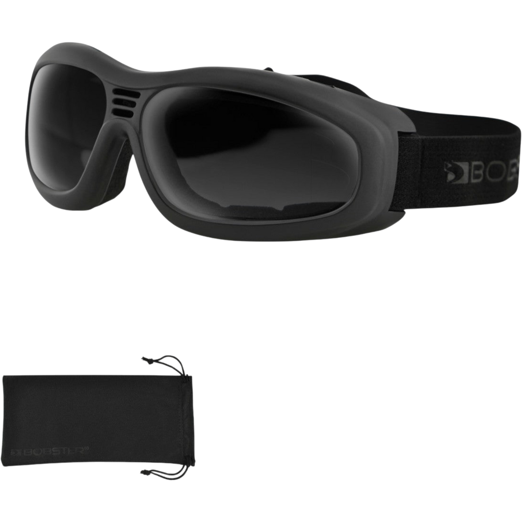 BOBSTER Touring 2 Matte Black – Smoke Lens