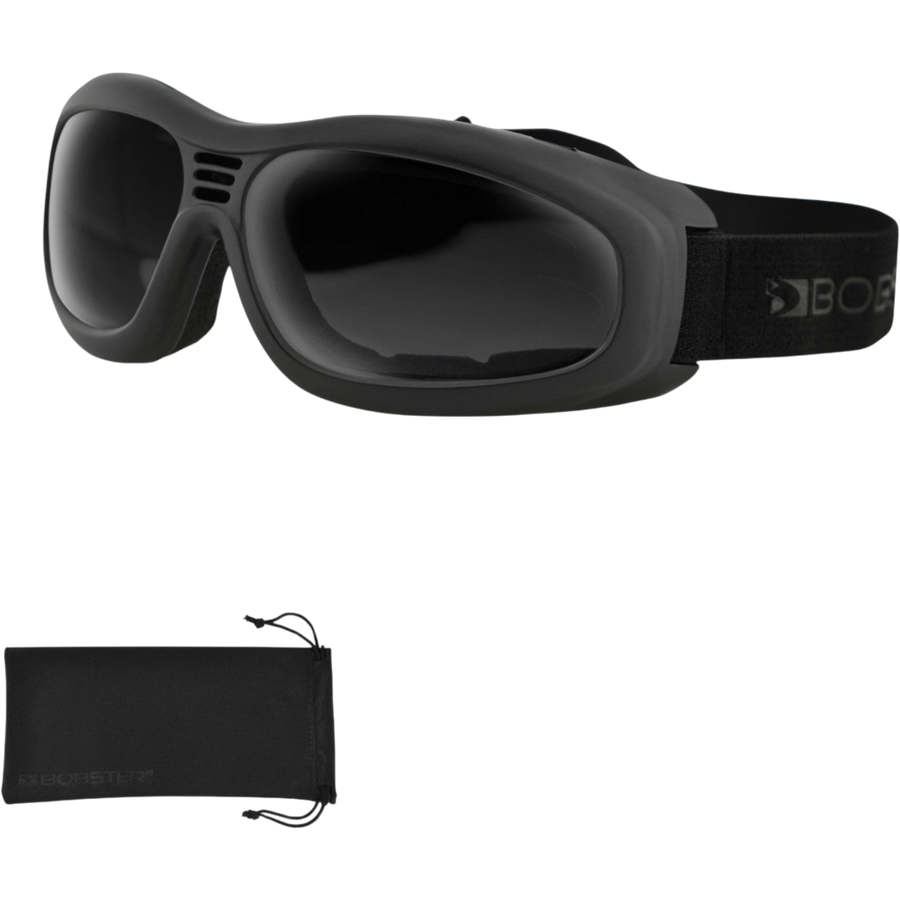 BOBSTER Touring 2 Matte Black – Smoke Lens — vista 1
