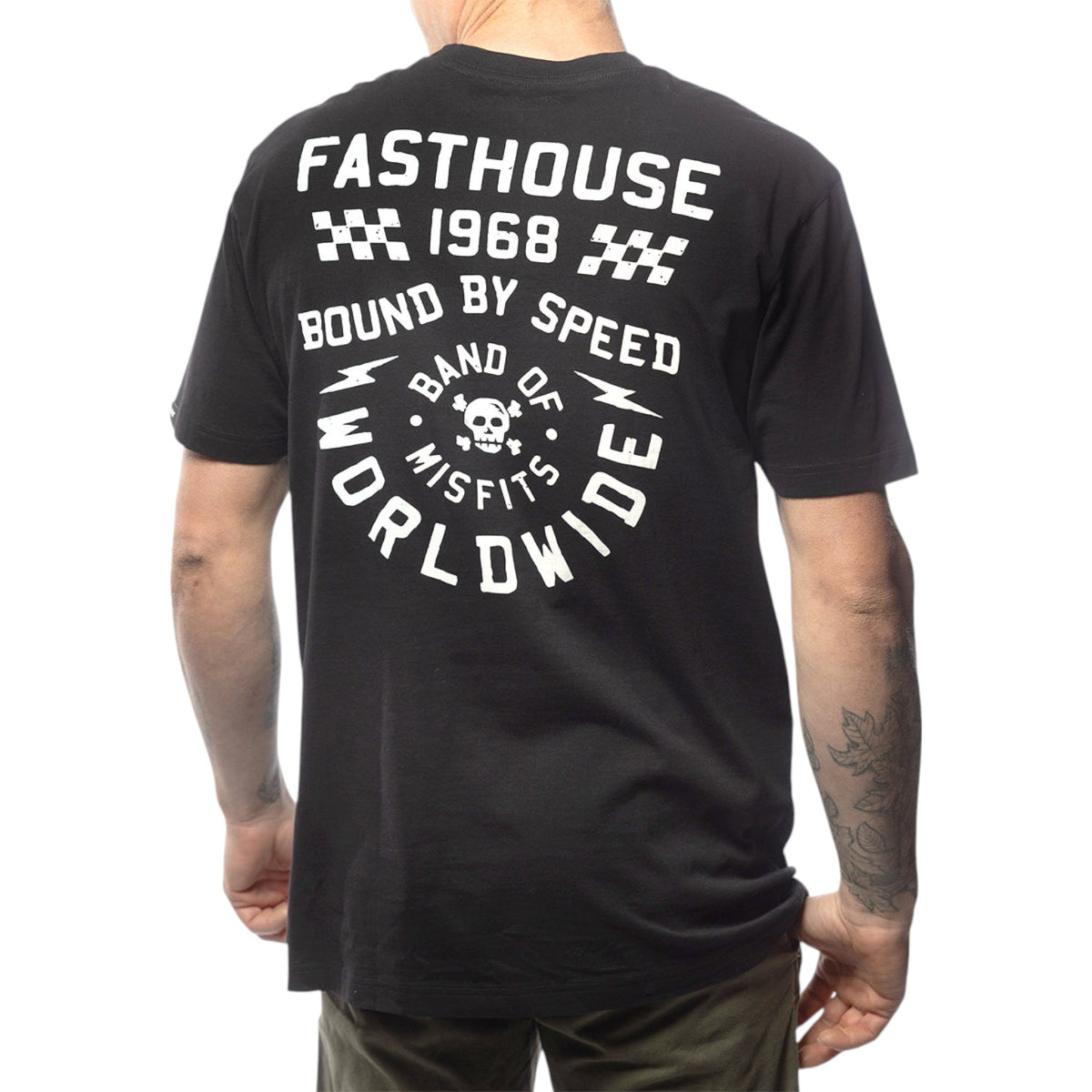 FASTHOUSE Seaver Tee - Black — vista 3