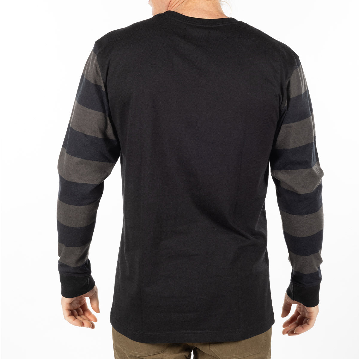 Fasthouse Sherwin Yarn Dye LS Tee – Black