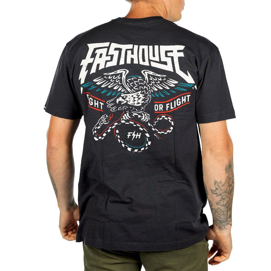 Fasthouse Soar Tee Graphite Black