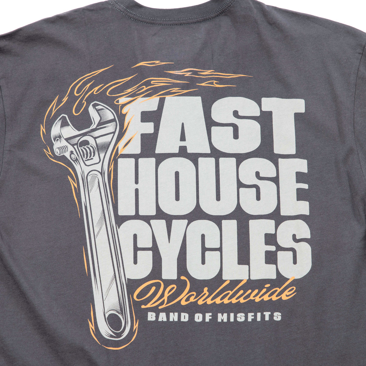 Spanner Tee - Graphite Black | FASTHOUSE