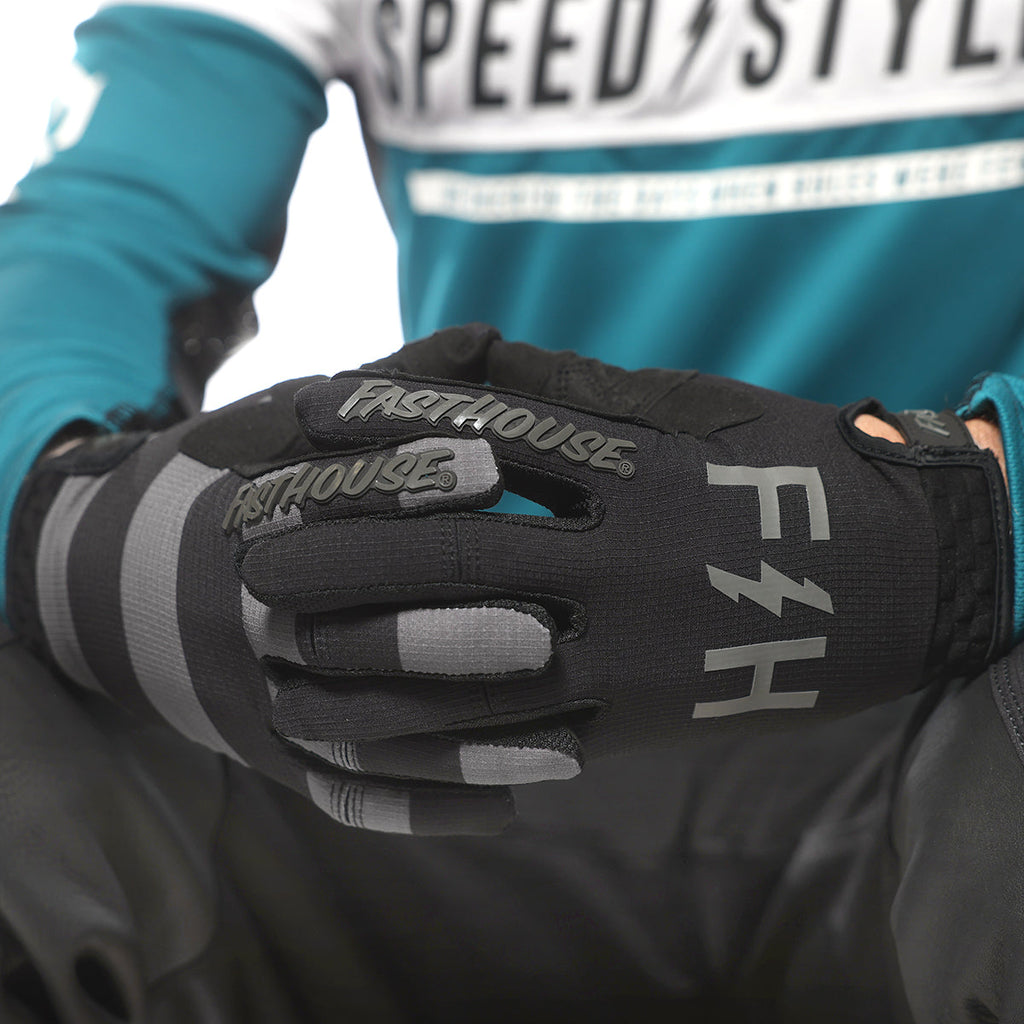 FASTHOUSE Speed Style Akin Glove - Black/Gray