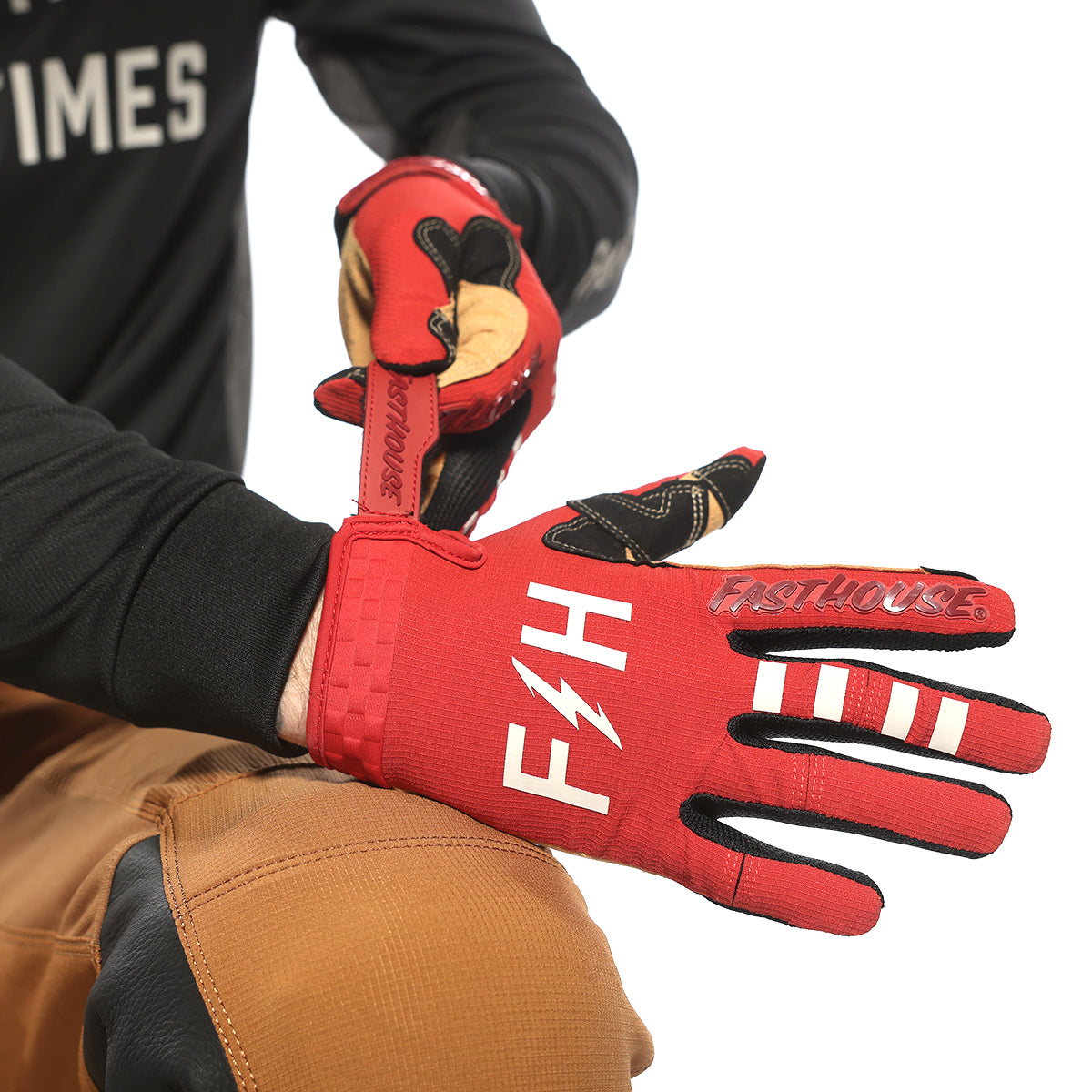 FASTHOUSE Speed Style Camino Glove - Lava Falls — vista 5