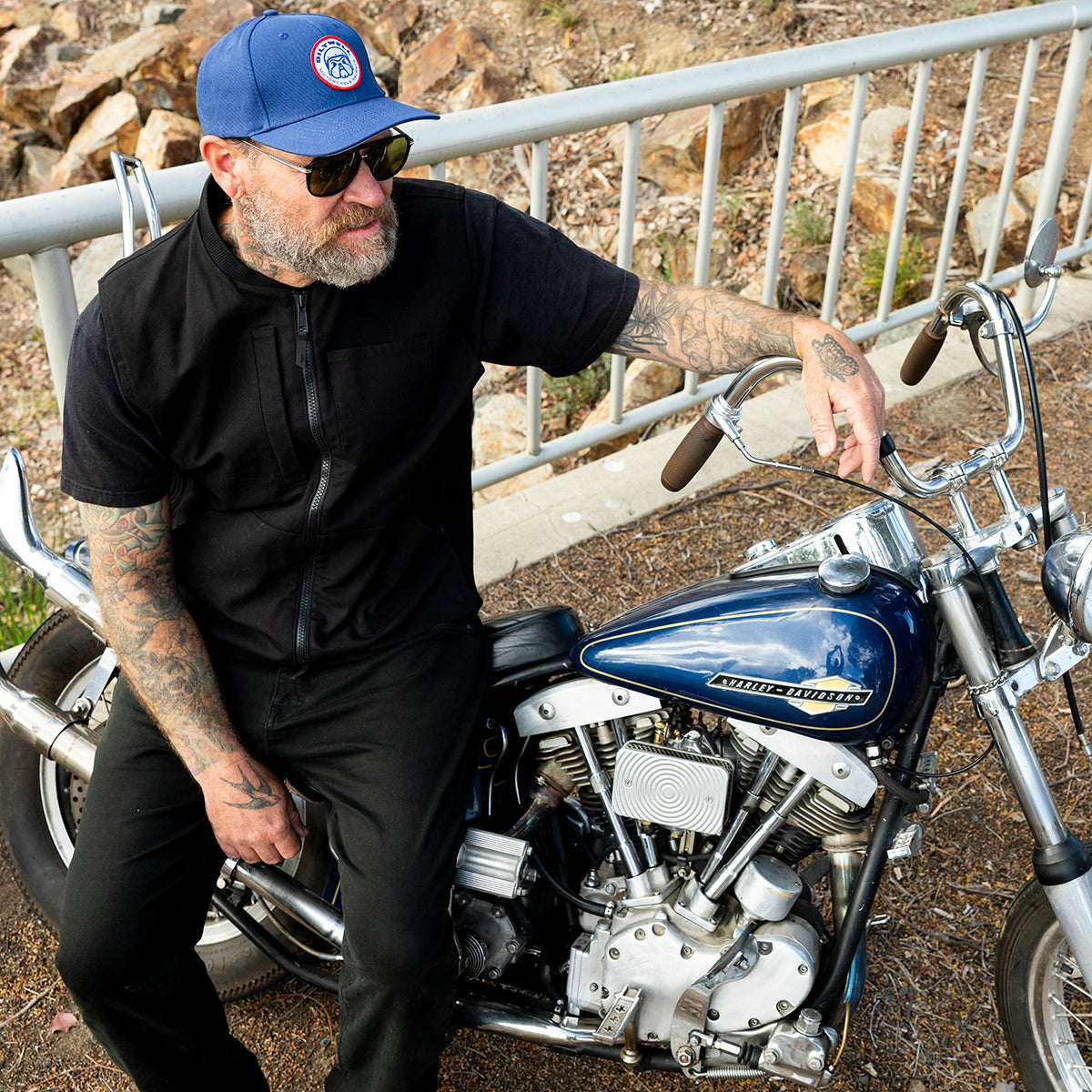 Biltwell Bully Snapback Hat de BILTWELL INC. — vista 2