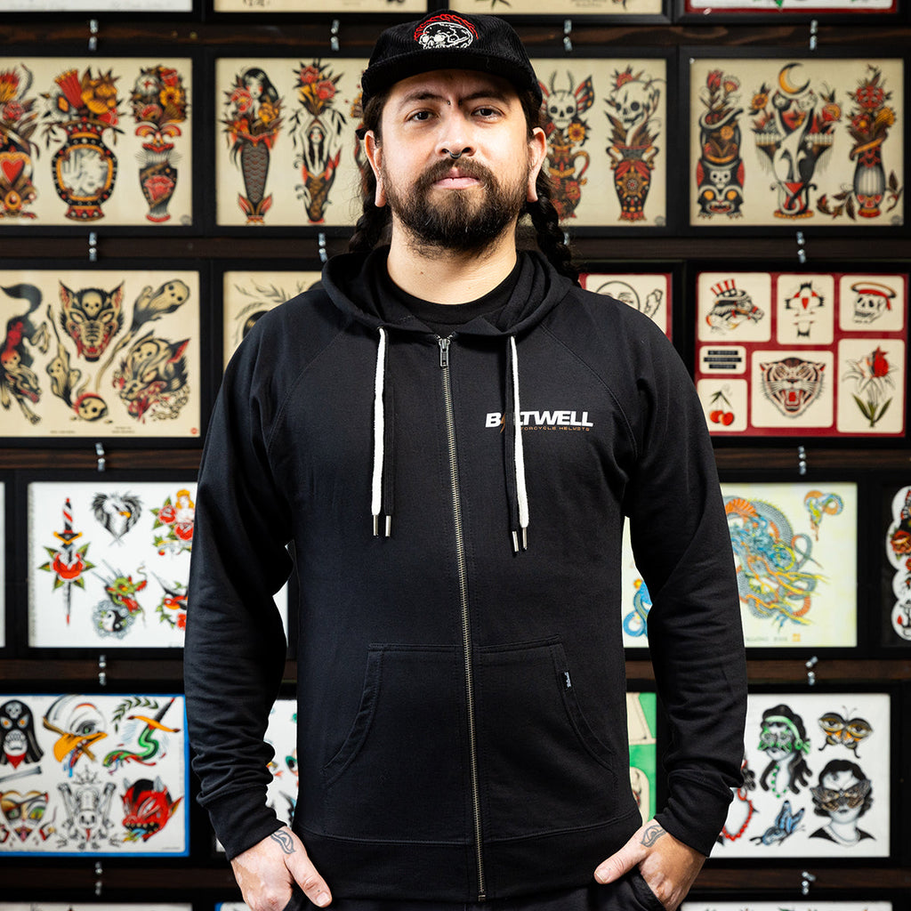 Biltwell Bolts Zip Hoodie