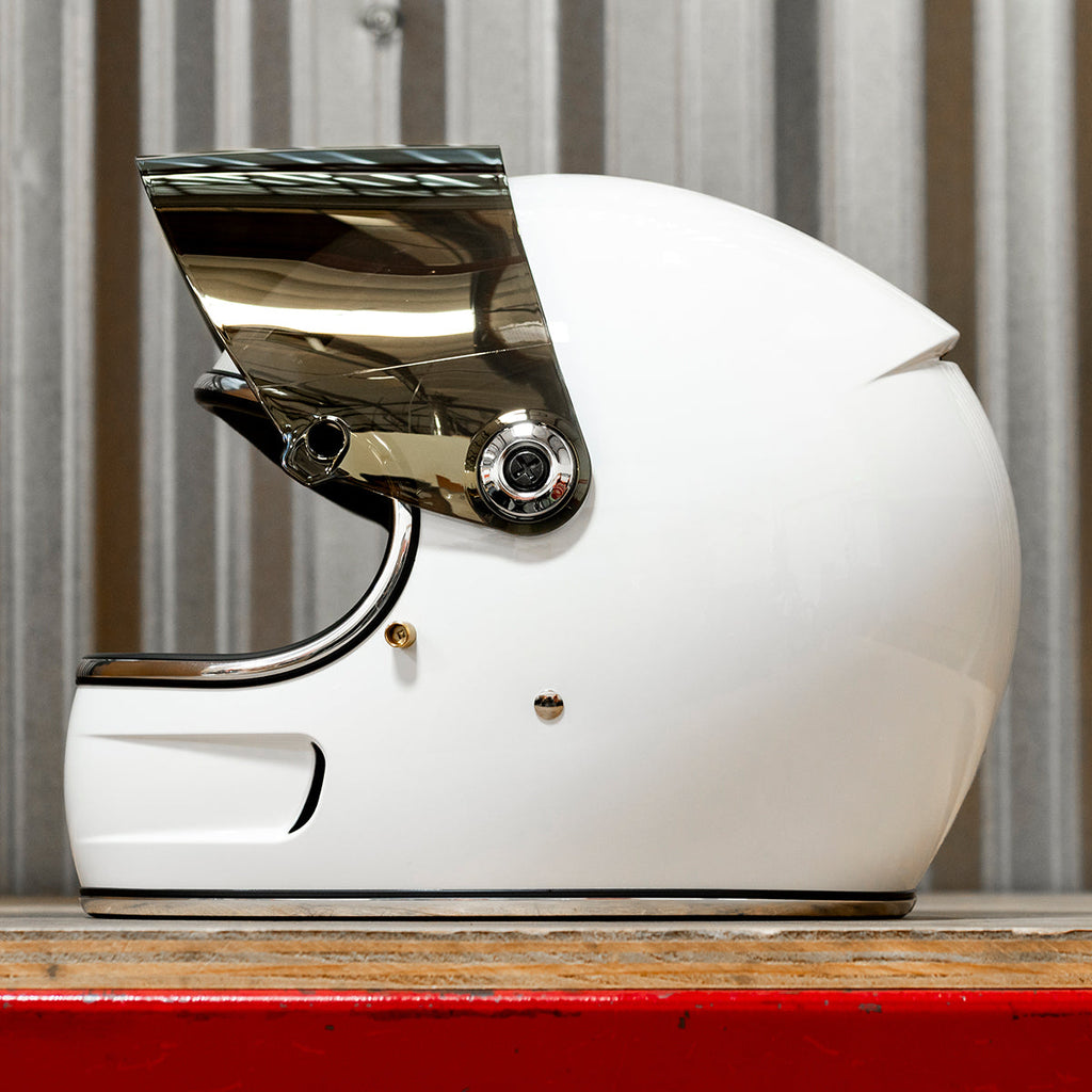 Biltwell Gringo S / SV ECE 22.06 Shield - Gold Mirror