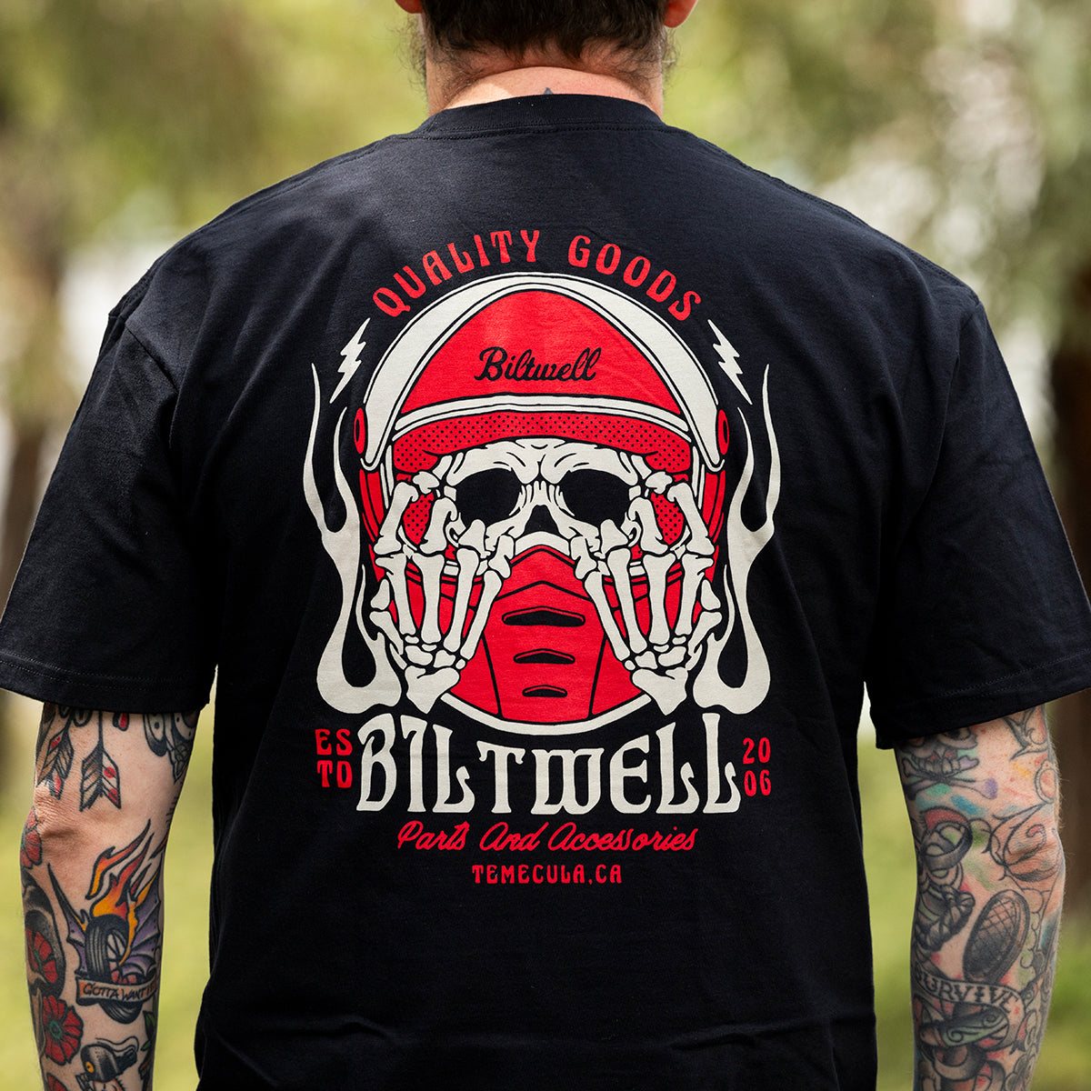 Biltwell Lane Splitter T-Shirt de BILTWELL INC. — vista 2