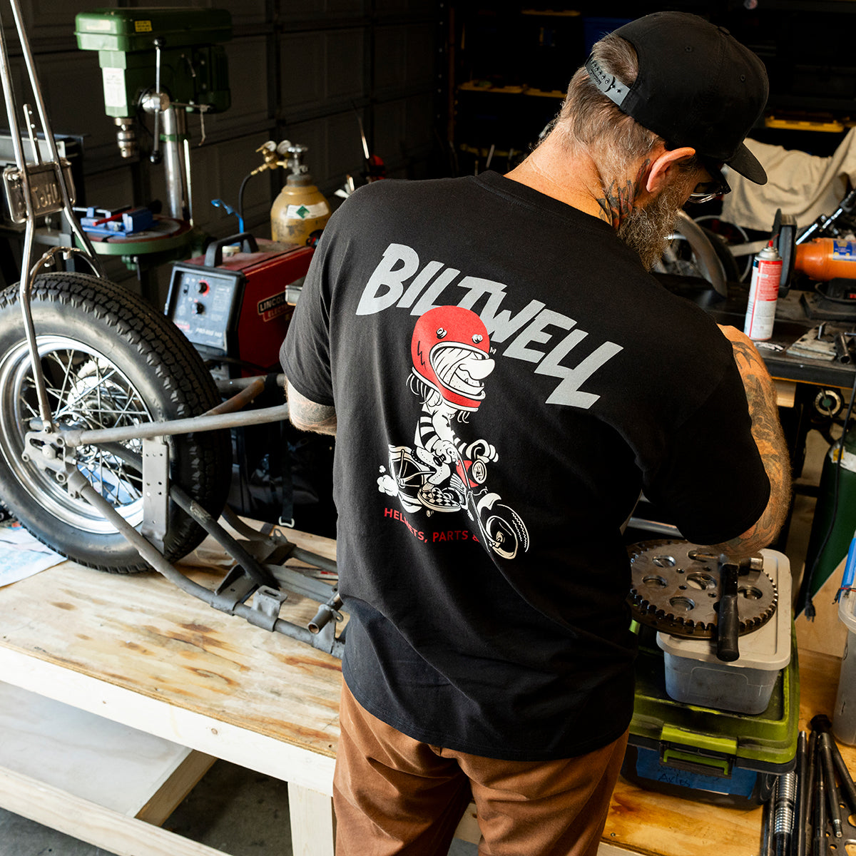 Biltwell Motorsickle Pocket T-Shirt de BILTWELL INC. — vista 3