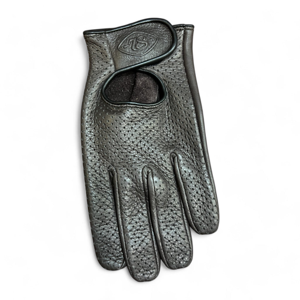 Seventy Eight Superlusso Driving Gloves - ESPRESSO WAXED