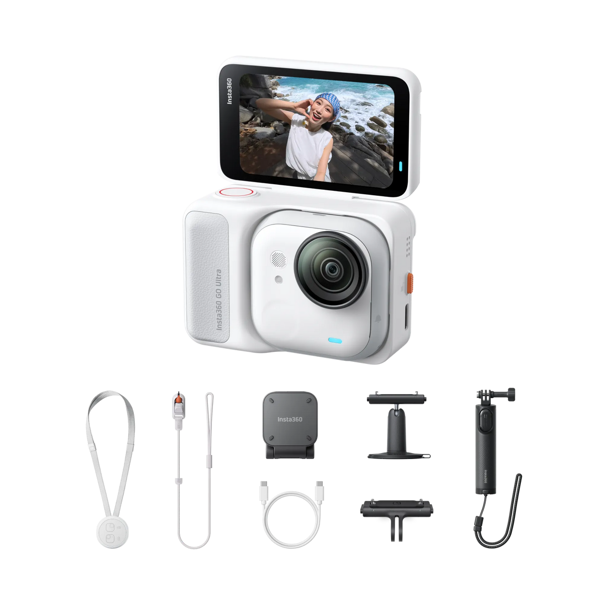 Insta360 GO Ultra | Creator Bundle | White — vista 1