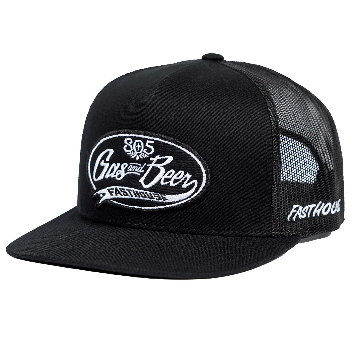Fasthouse 805 Taproom Trucker Hat – Black / Black