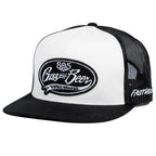 Fasthouse 805 Taproom Trucker Hat – White / Black