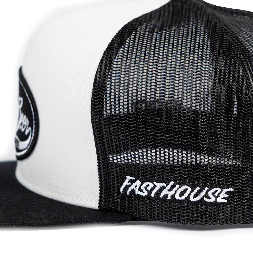 Fasthouse 805 Taproom Trucker Hat – White / Black