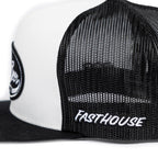 Fasthouse 805 Taproom Trucker Hat – White / Black