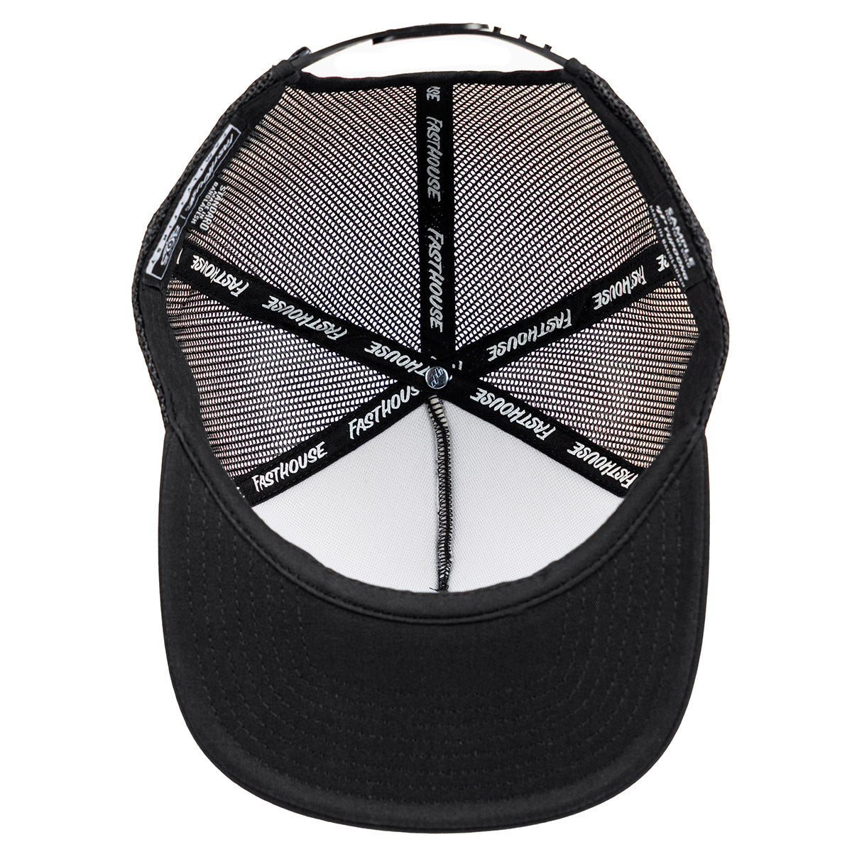 Fasthouse 805 Taproom Trucker Hat – White / Black — vista 4