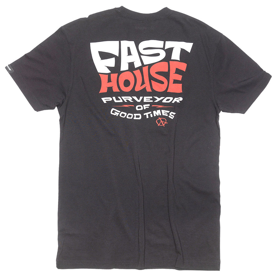 FASTHOUSE Utopia Tee - Black — vista 1