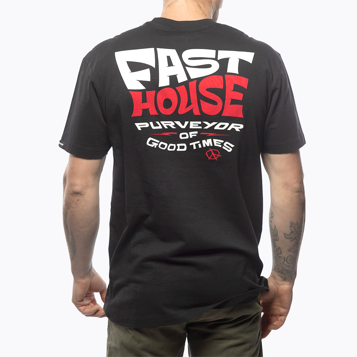 FASTHOUSE Utopia Tee - Black — vista 5