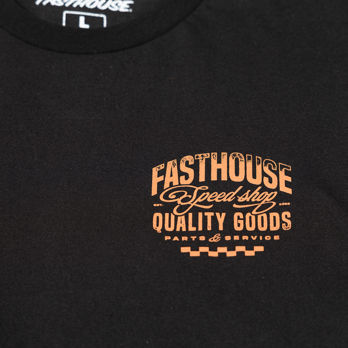 Fasthouse Virtue Tee – Black — vista 3
