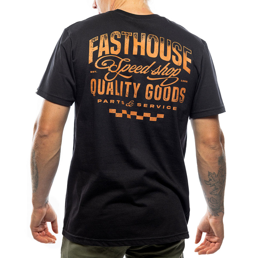 Fasthouse Virtue Tee – Black — vista 1