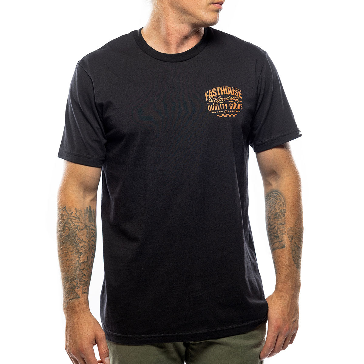 Fasthouse Virtue Tee – Black — vista 2
