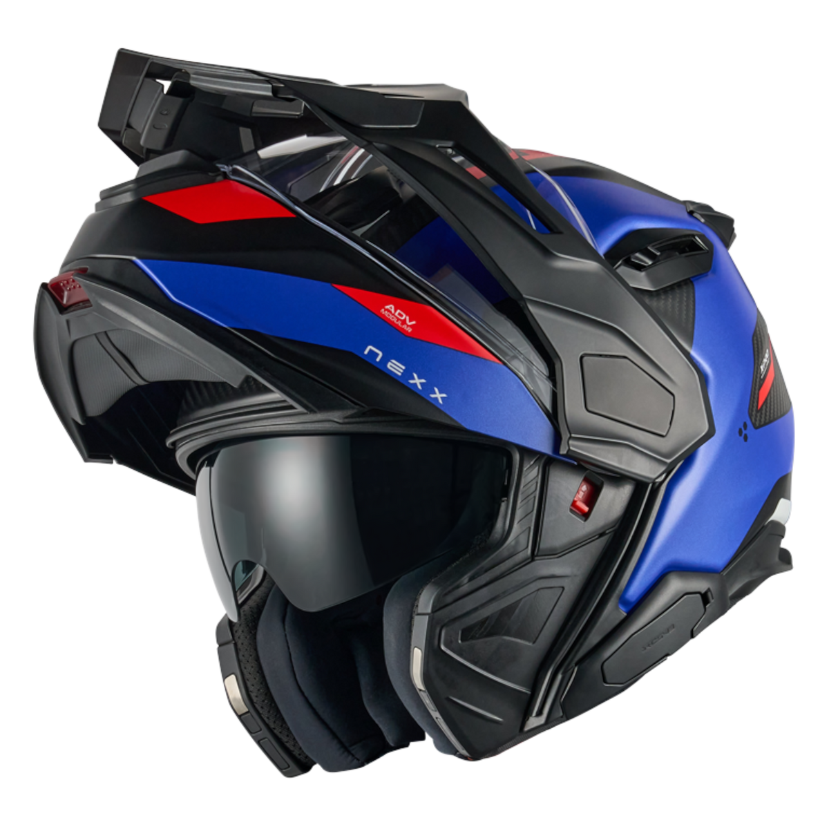 NEXX X.LIFECOUNTRY TERRA BLUE/RED MT de NEXX Helmets — vista 2