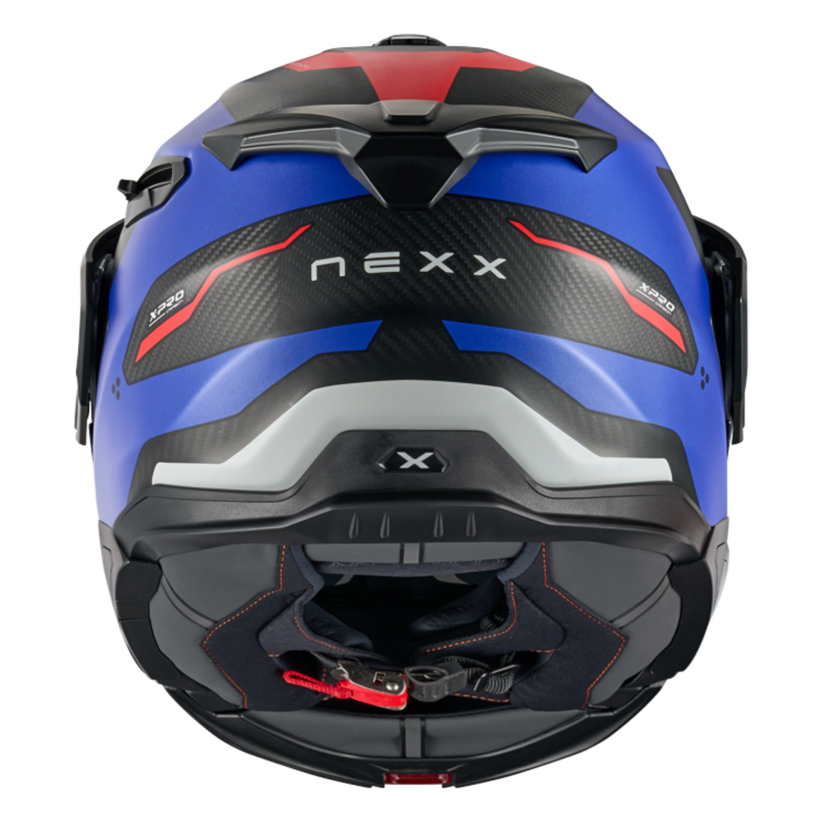 NEXX X.LIFECOUNTRY TERRA BLUE/RED MT de NEXX Helmets — vista 4