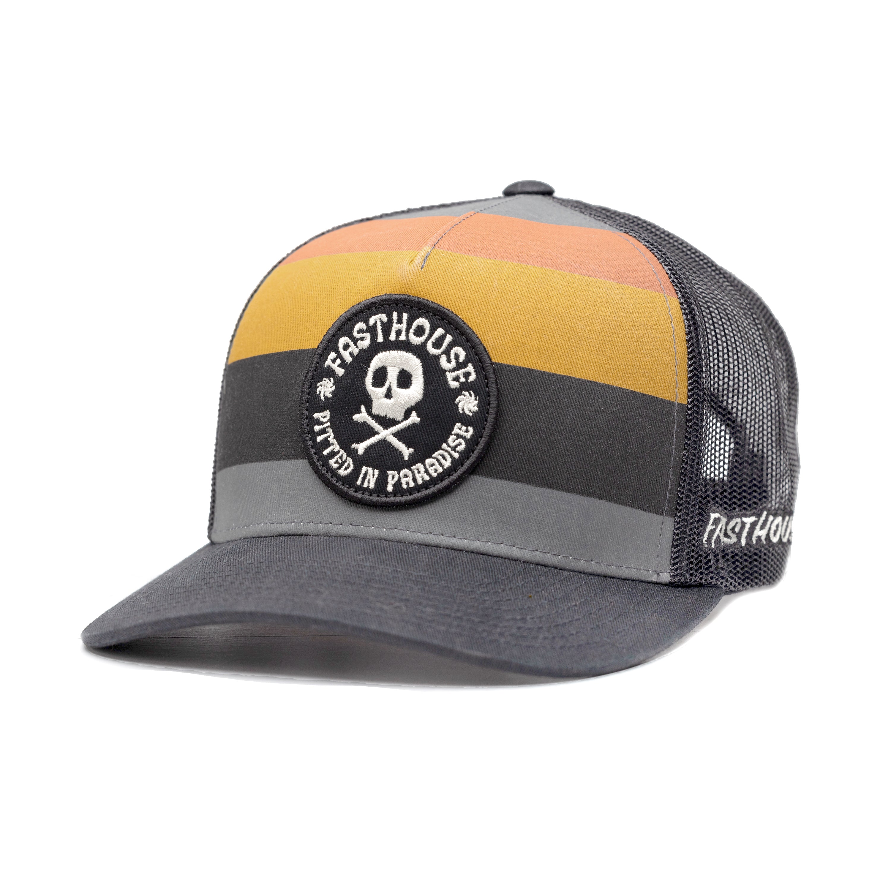 FASTHOUSE Lost Boys Youth Hat - Black/Vintage Gold
