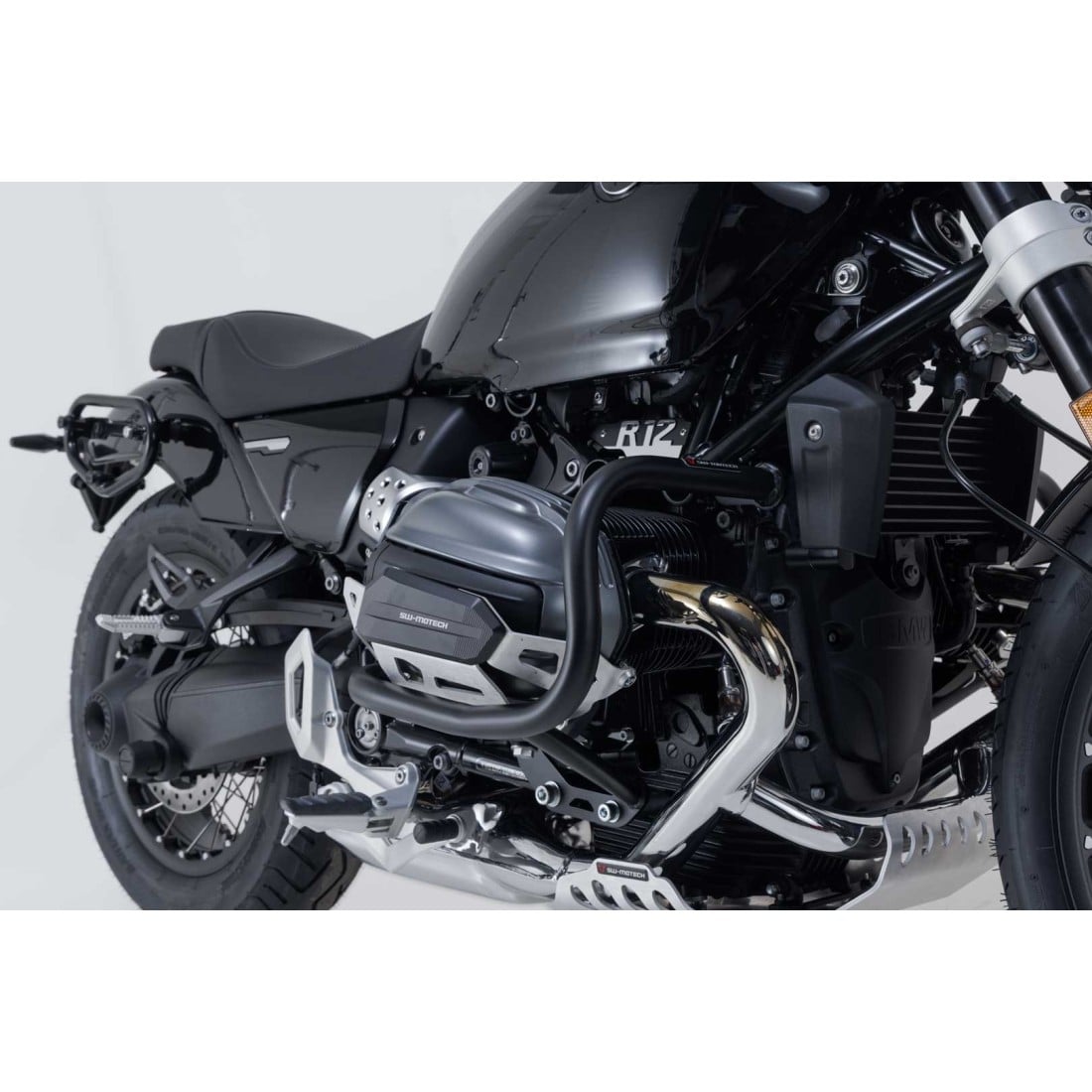 SW Motech Protecciones Laterales de motor. Negro. BMW R12 / G/S, R12 NineT — vista 2