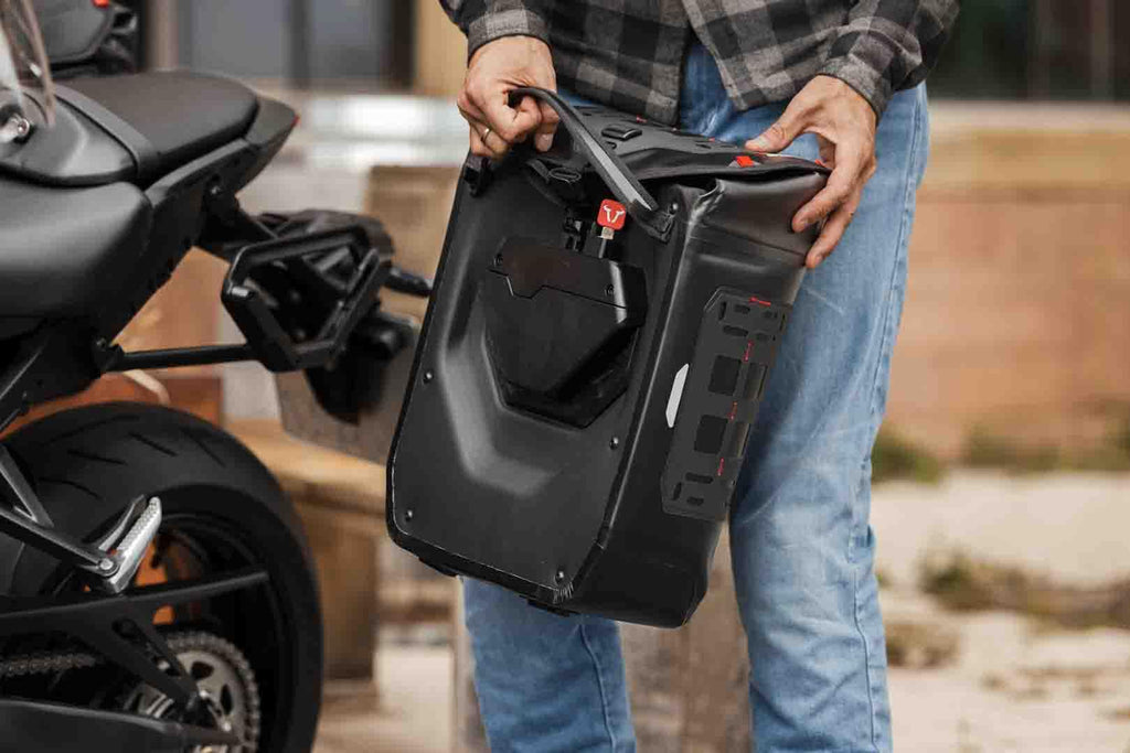 SW-Motech Side Bag WP 16L Black – V-LOC