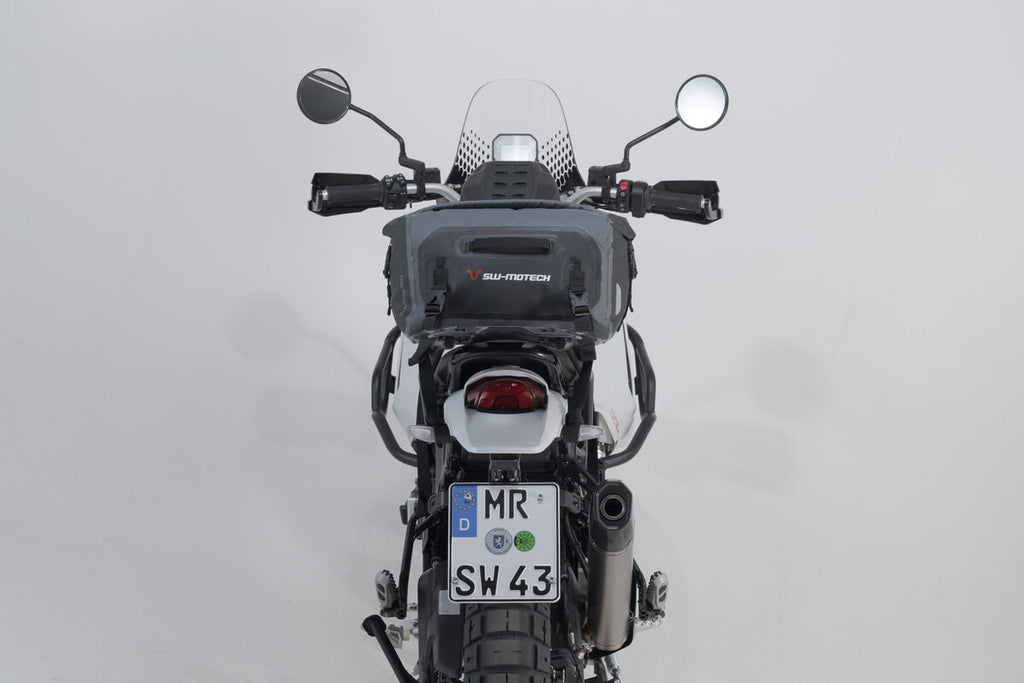 Bolsa trasera Drybag 180. 18 l. Impermeable. Gris/Negro.