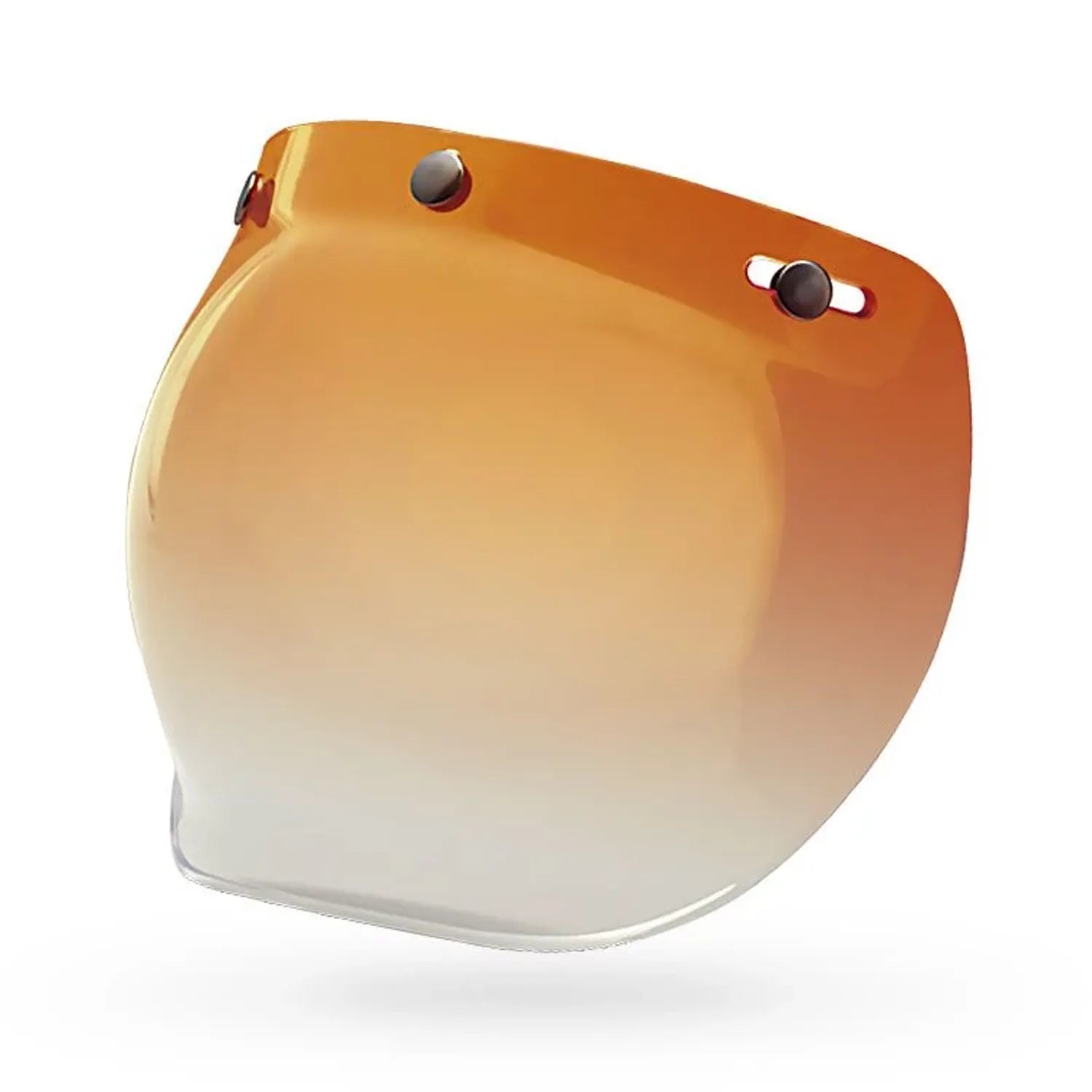 Bell 3-Snap Bubble Shield – Amber Gradient
