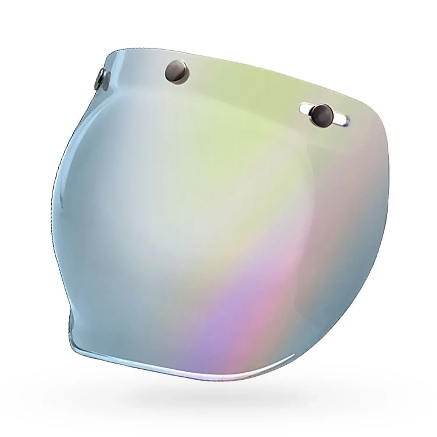 Bell 3-Snap Bubble Shield – Silver Iridium