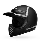 BELL Moto 3 Fasthouse Old Road Matte/Gloss Black/White