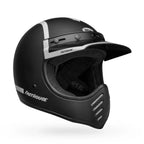 BELL Moto 3 Fasthouse Old Road Matte/Gloss Black/White