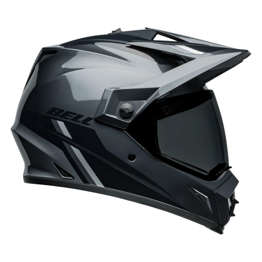 BELL MX-9 ADV MIPS Alpine Gloss Charcoal/Silver — vista 1