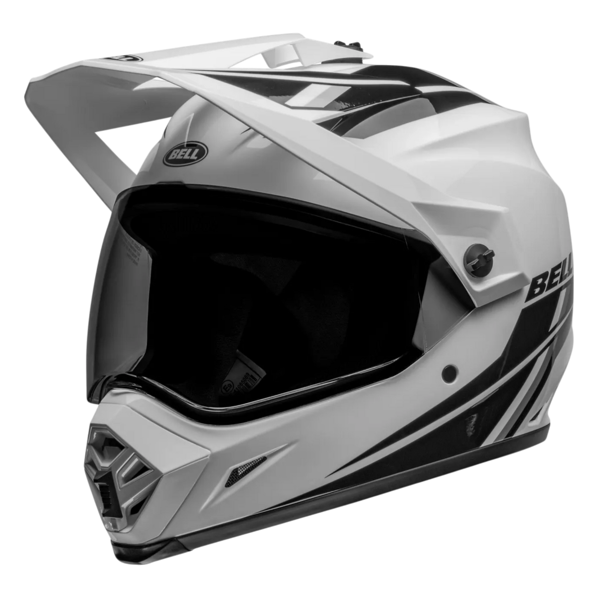 BELL MX-9 ADV MIPS Alpine Gloss White/Black — vista 5