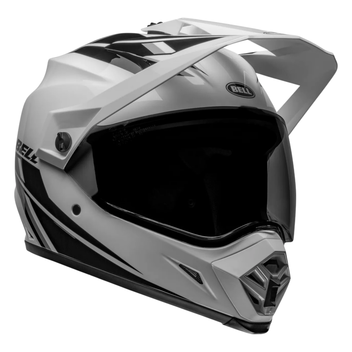 BELL MX-9 ADV MIPS Alpine Gloss White/Black — vista 3