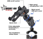 bike-handlebar-mobile-phone-holder-USB-charger