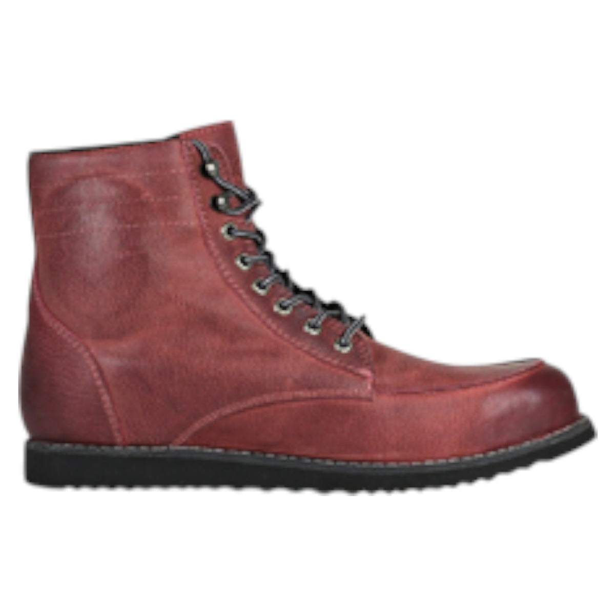 Atacama Botas para Motociclista Block Guinda — vista 3