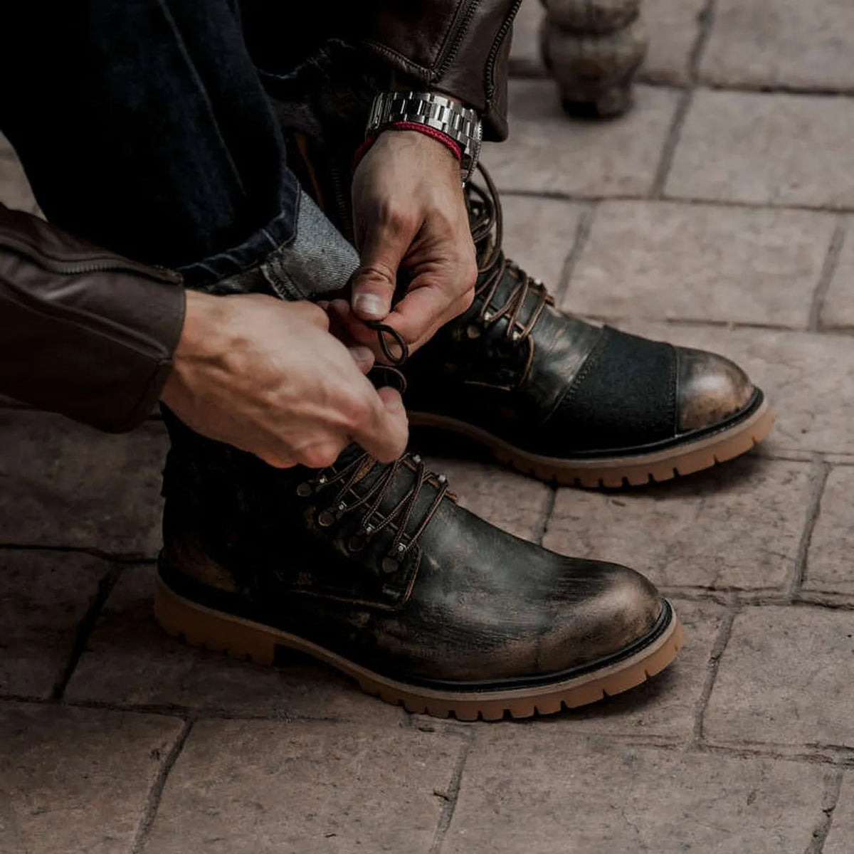 Botas Motociclista  Dune Umberto Luce de UMBERTO ˣ LUCE — vista 5