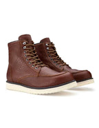 Atacama Botas para Motociclista Bull Piel Café